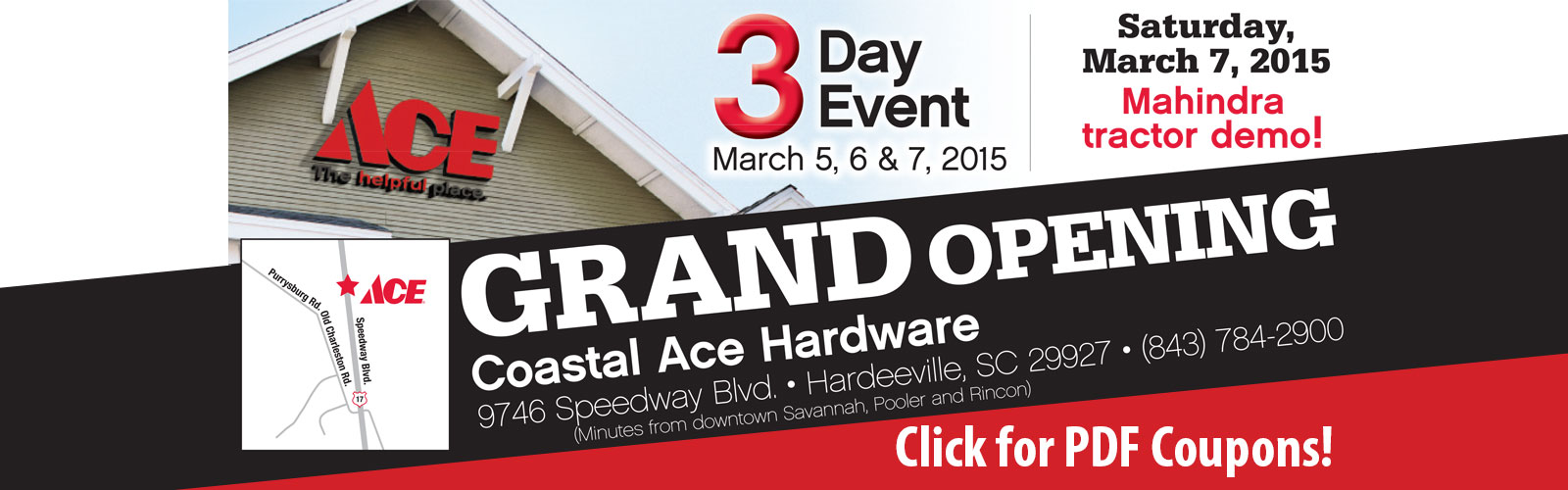 ACE Hardware Grand Opening - Hardeeville!