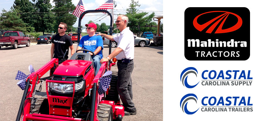 Mahindra Tractor Givaway on Memorial Day!