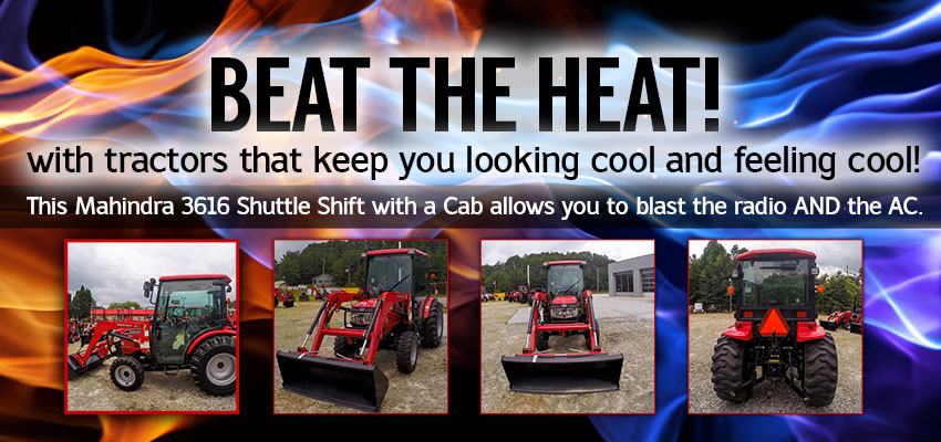 Mahindra Tractors that Keep you COOL!